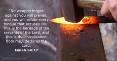Isaiah 54 17
